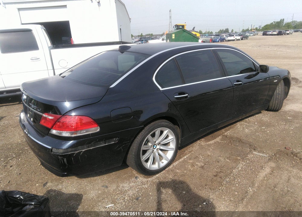 2007 BMW 750LI VIN: WBAHN83507DT66860