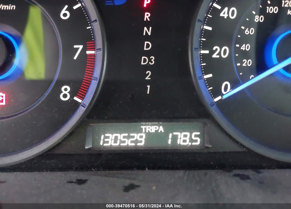 2012 HONDA CROSSTOUR EX-L VIN: 5J6TF1H50CL003852