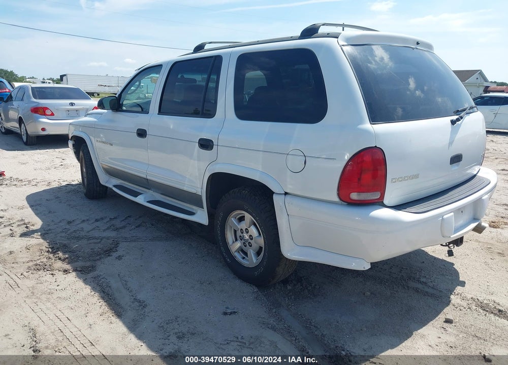 2001 DODGE DURANGO VIN: 1B4HS28N81F621085