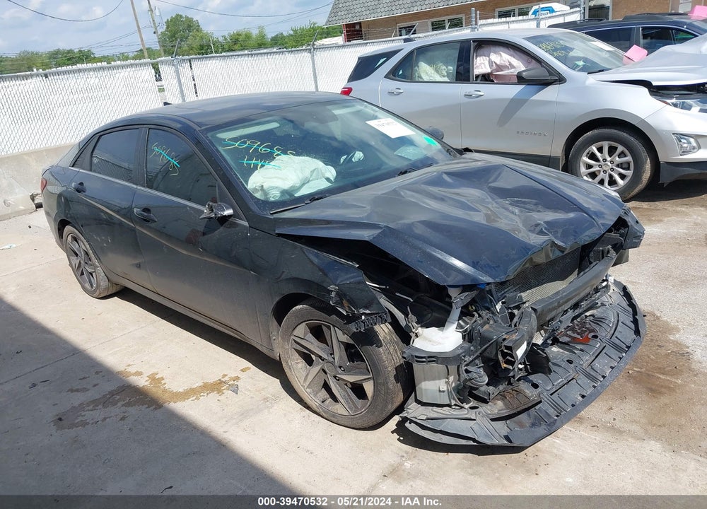 2021 HYUNDAI ELANTRA LIMITED VIN: 5NPLP4AG6MH025330