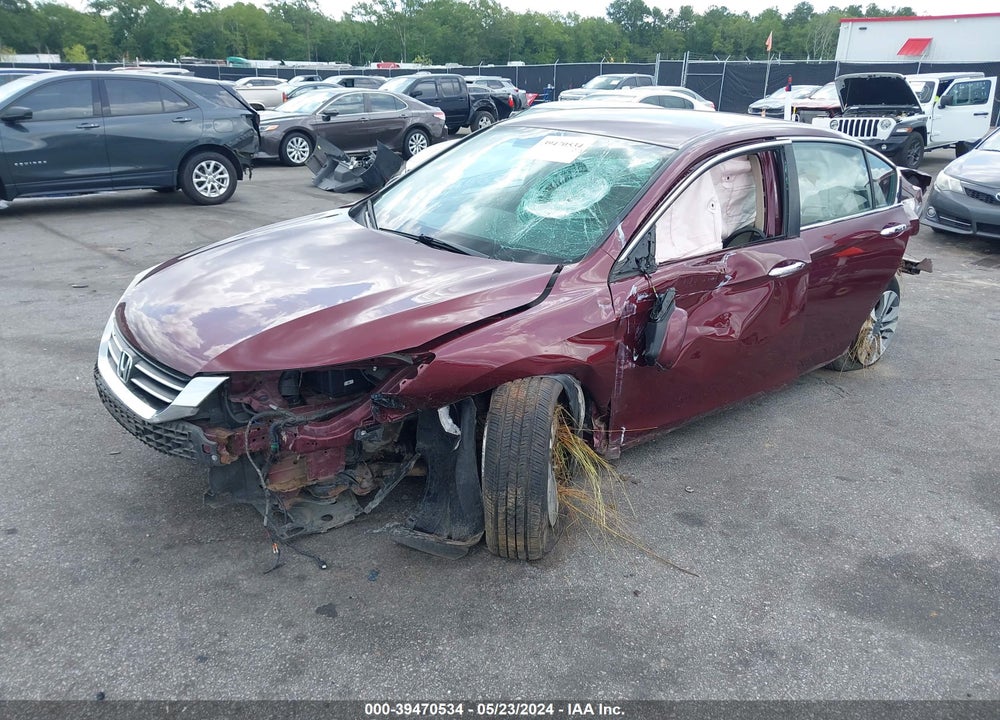 2014 HONDA ACCORD LX VIN: 1HGCR2F35EA058768