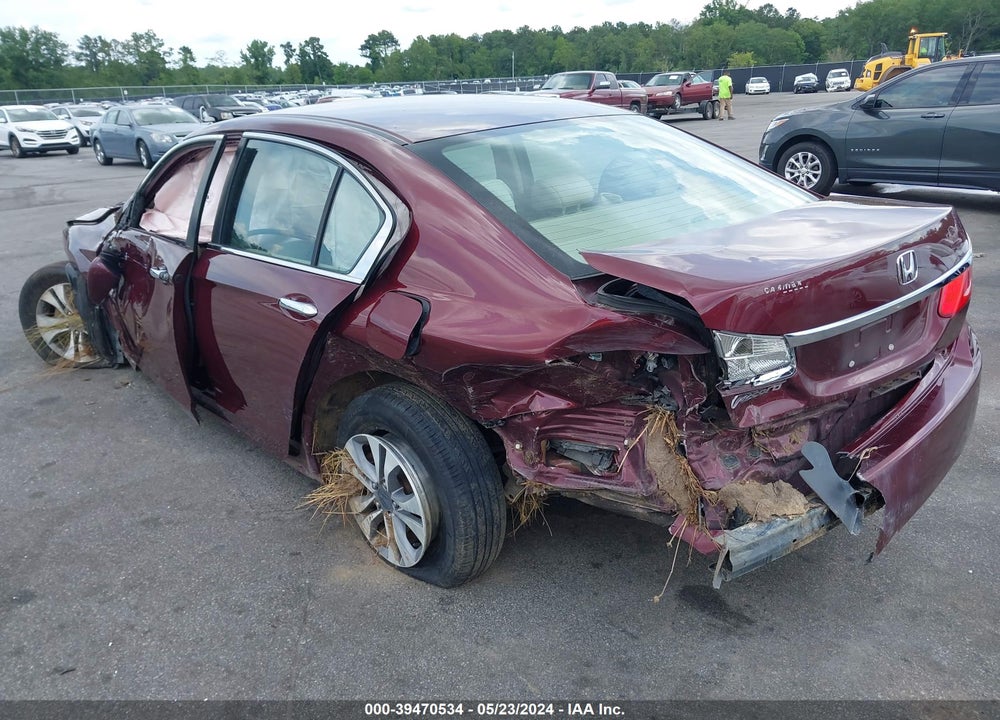 2014 HONDA ACCORD LX VIN: 1HGCR2F35EA058768