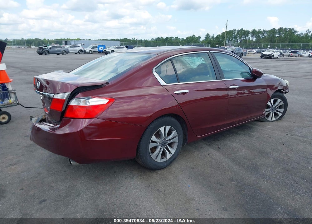 2014 HONDA ACCORD LX VIN: 1HGCR2F35EA058768