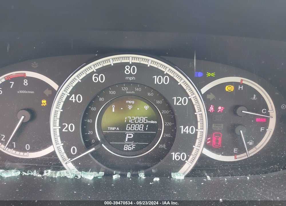 2014 HONDA ACCORD LX VIN: 1HGCR2F35EA058768