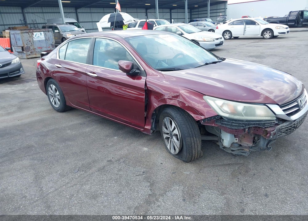 2014 HONDA ACCORD LX VIN: 1HGCR2F35EA058768