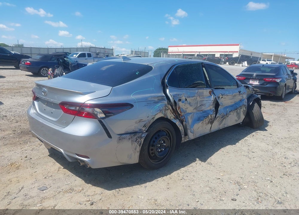 2022 TOYOTA CAMRY SE VIN: 4T1G11AK9NU625879