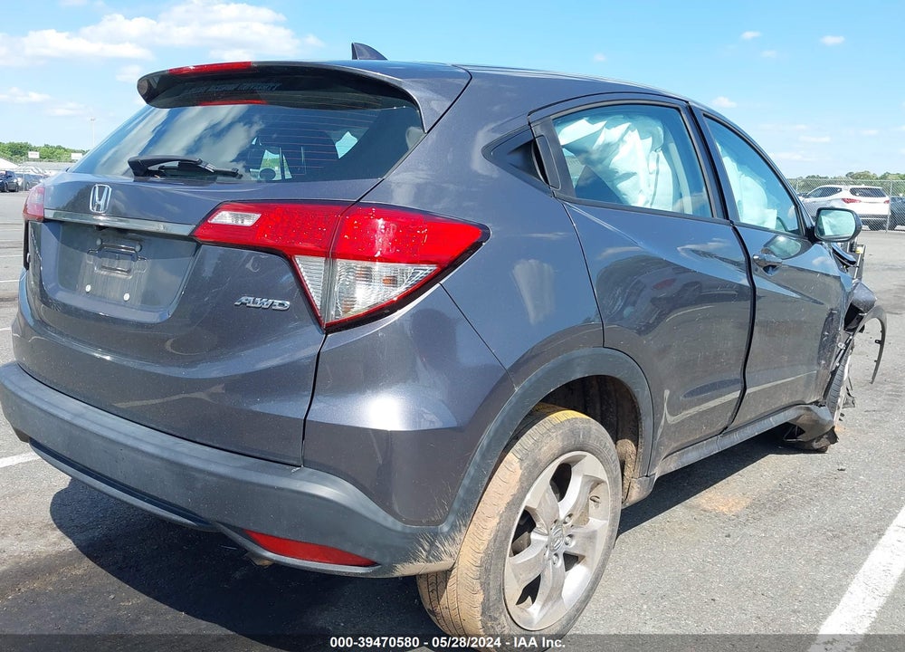 2019 HONDA HR-V LX VIN: 3CZRU6H3XKG725045