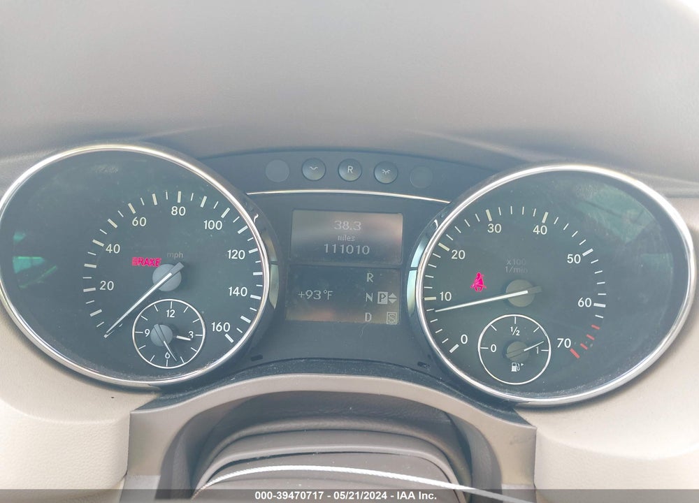 2006 MERCEDES-BENZ R 350 4MATIC VIN: 4JGCB65E36A025701