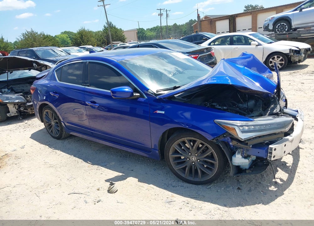 2019 ACURA ILX PREMIUM A-SPEC PACKAGES/TECHNOLOGY A-SPEC PACKAGES VIN: 19UDE2F89KA003926