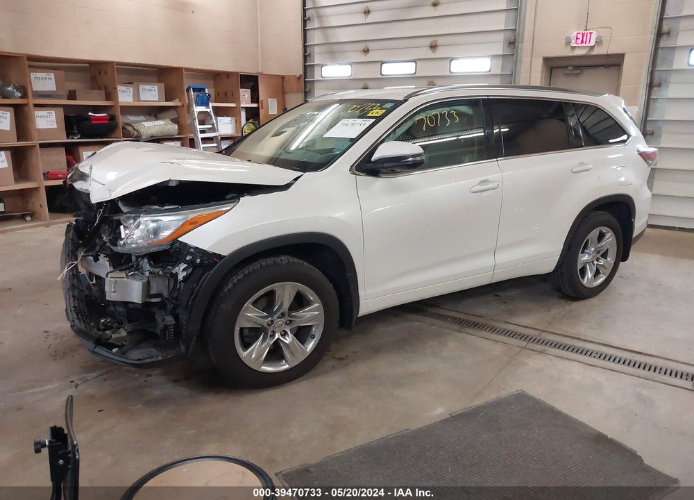 2015 TOYOTA HIGHLANDER LIMITED V6 VIN: 5TDDKRFH5FS136871