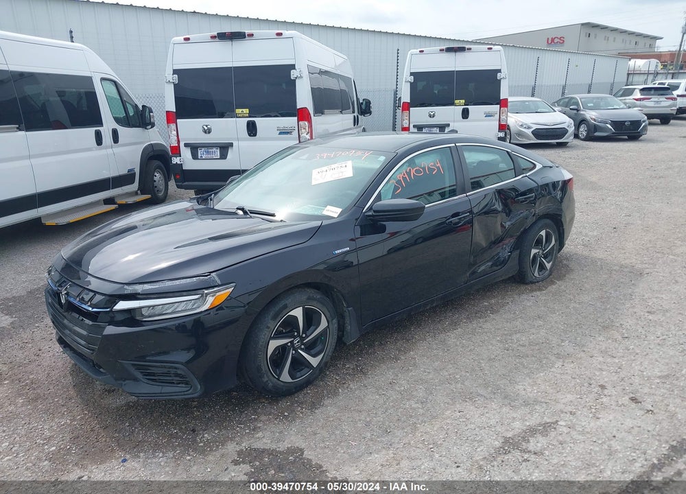 2022 HONDA INSIGHT EX VIN: 19XZE4F59NE005487
