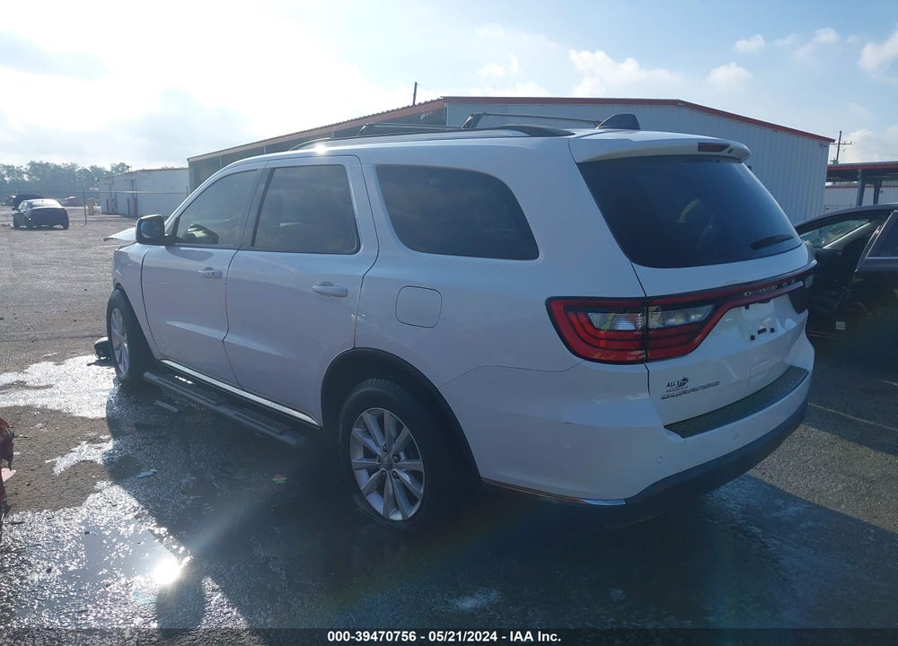 2014 DODGE DURANGO SXT VIN: 1C4RDHAG8EC374593