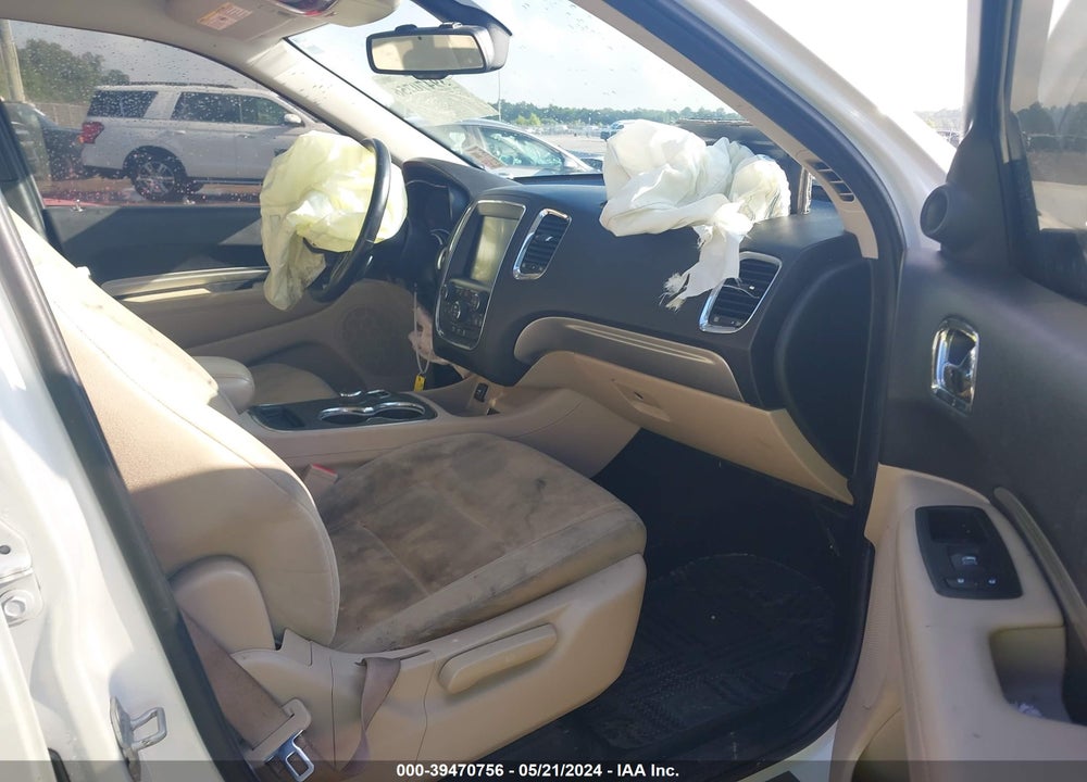 2014 DODGE DURANGO SXT VIN: 1C4RDHAG8EC374593