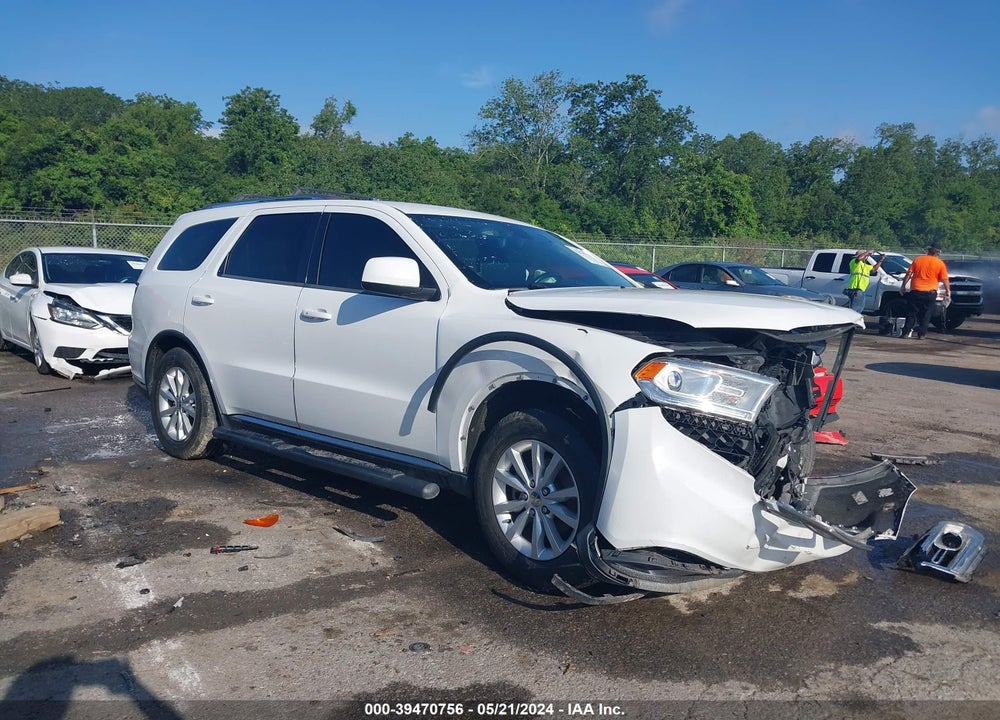 2014 DODGE DURANGO SXT VIN: 1C4RDHAG8EC374593