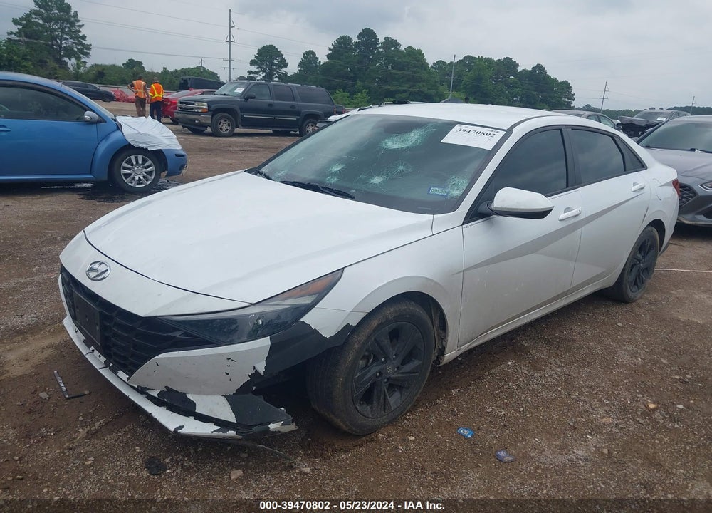 2021 HYUNDAI ELANTRA SEL VIN: 5NPLS4AG8MH005904