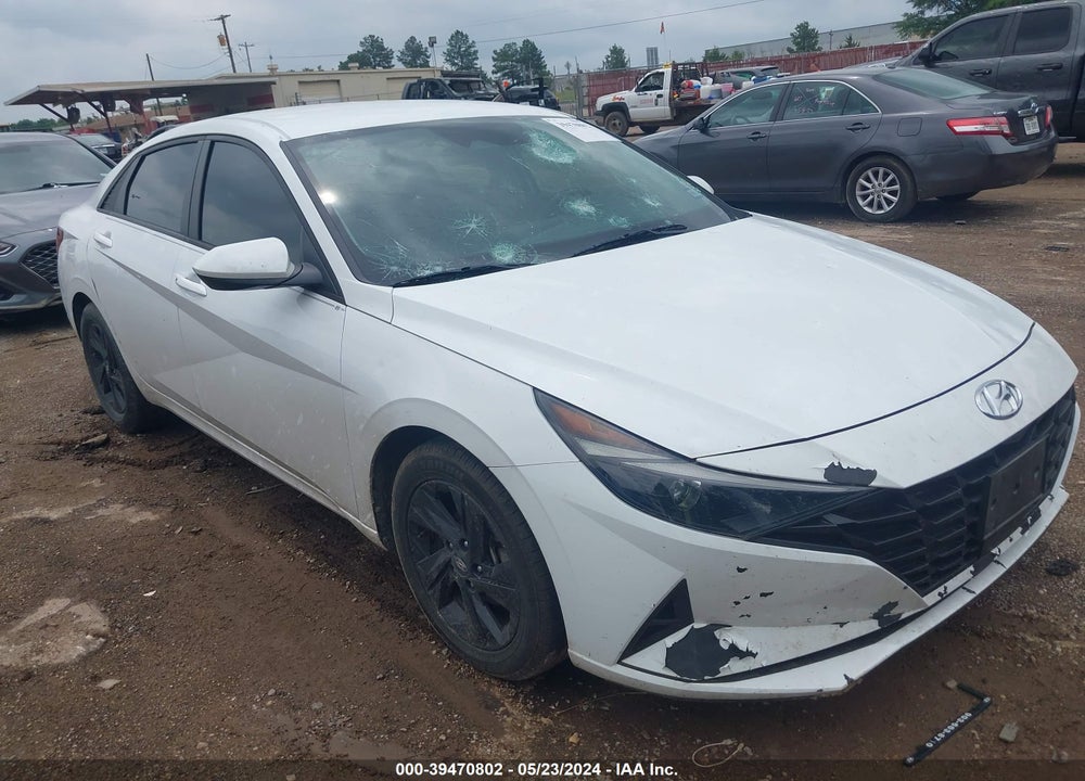 2021 HYUNDAI ELANTRA SEL VIN: 5NPLS4AG8MH005904