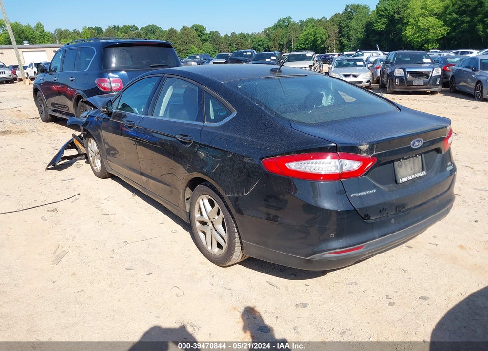 2016 FORD FUSION SE VIN: 1FA6P0HD9G5107340