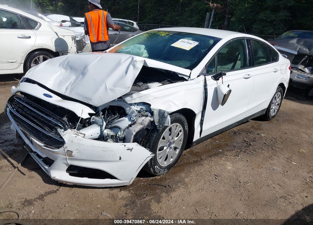2014 FORD FUSION S VIN: 3FA6P0G7XER252750