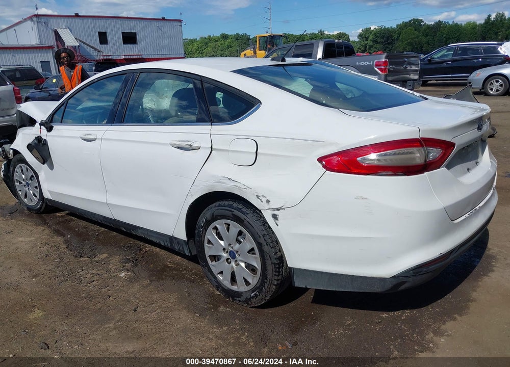 2014 FORD FUSION S VIN: 3FA6P0G7XER252750