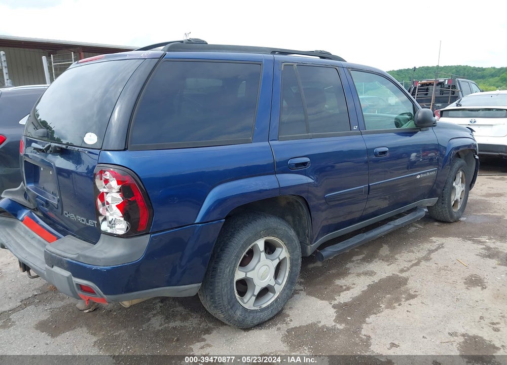 2004 CHEVROLET TRAILBLAZER LT VIN: 1GNDT13S542227181