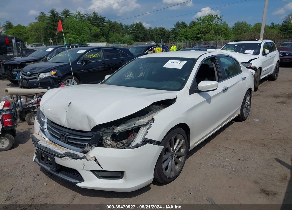 2014 HONDA ACCORD SPORT VIN: 1HGCR2F53EA033644