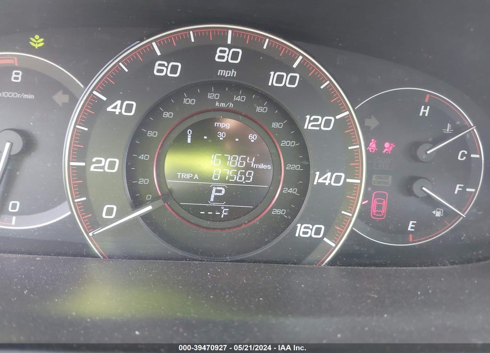 2014 HONDA ACCORD SPORT VIN: 1HGCR2F53EA033644
