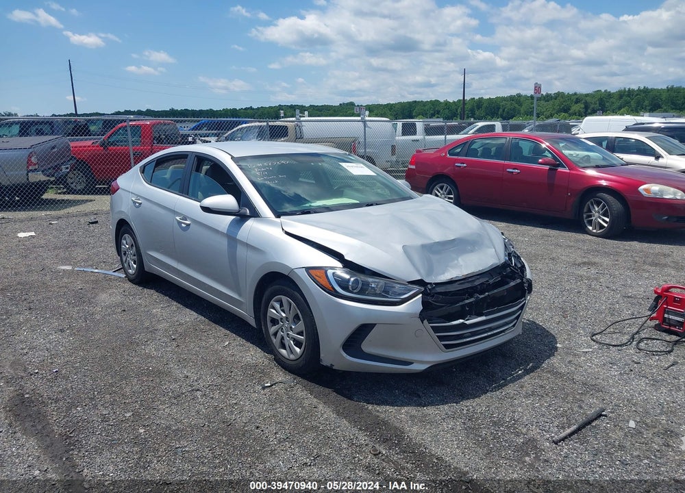2017 HYUNDAI ELANTRA SE VIN: KMHD74LF4HU423720