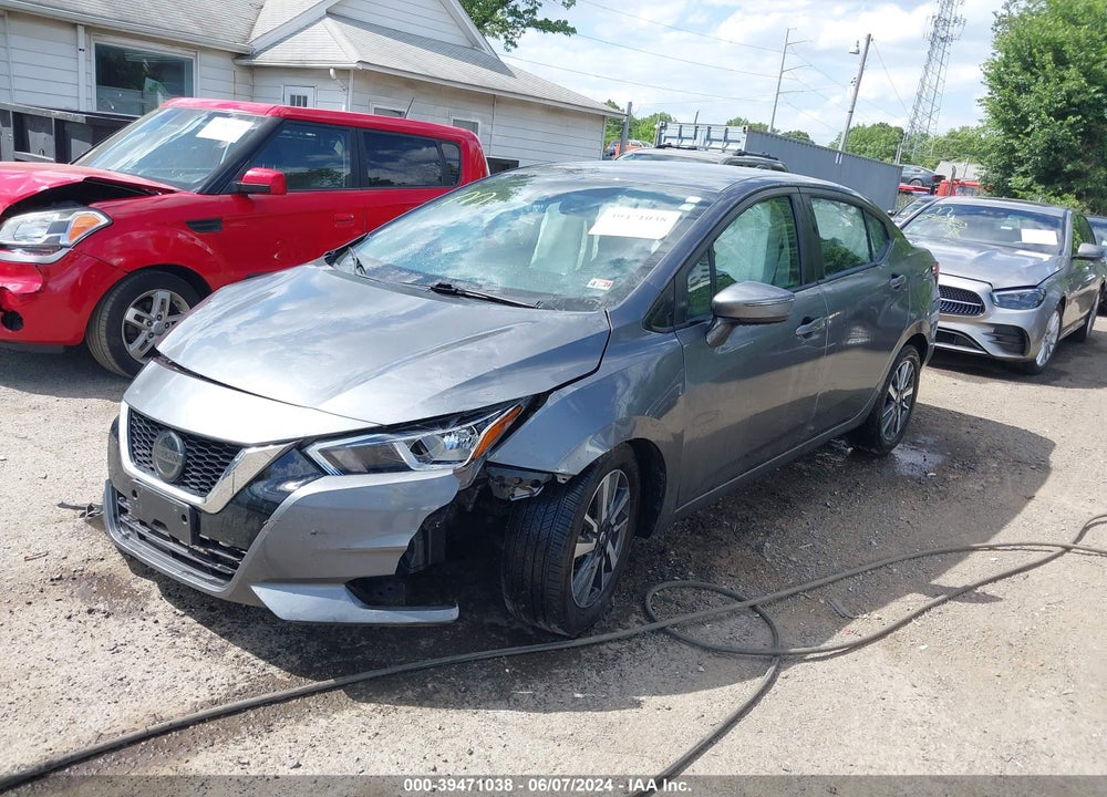 2021 NISSAN VERSA SV XTRONIC CVT VIN: 3N1CN8EV1ML884480
