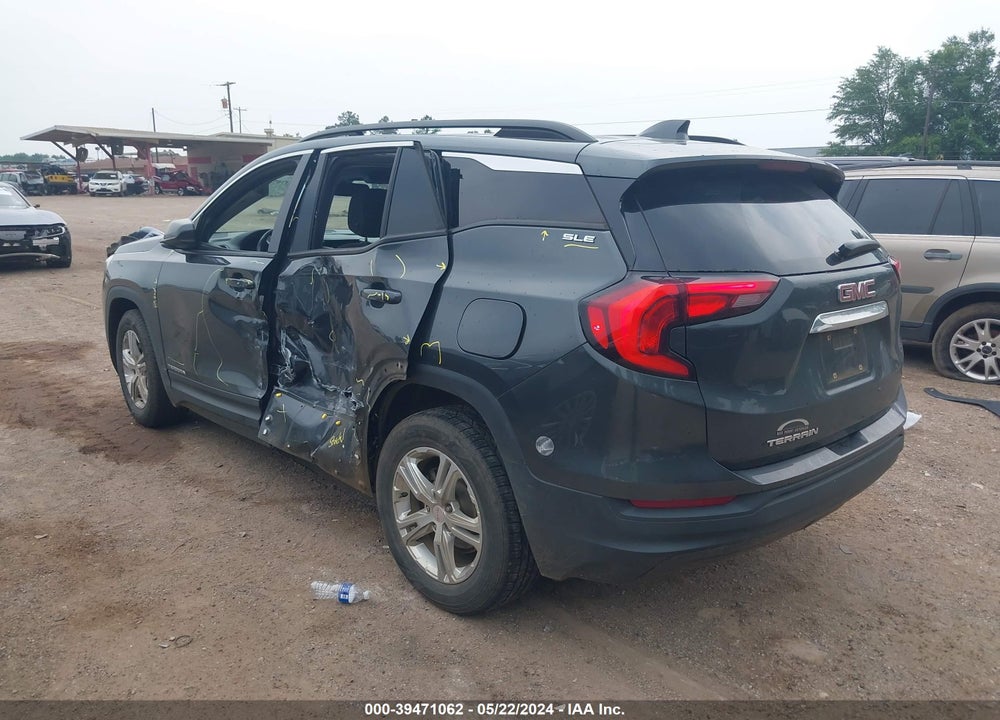 2018 GMC TERRAIN SLE VIN: 3GKALMEV1JL390185