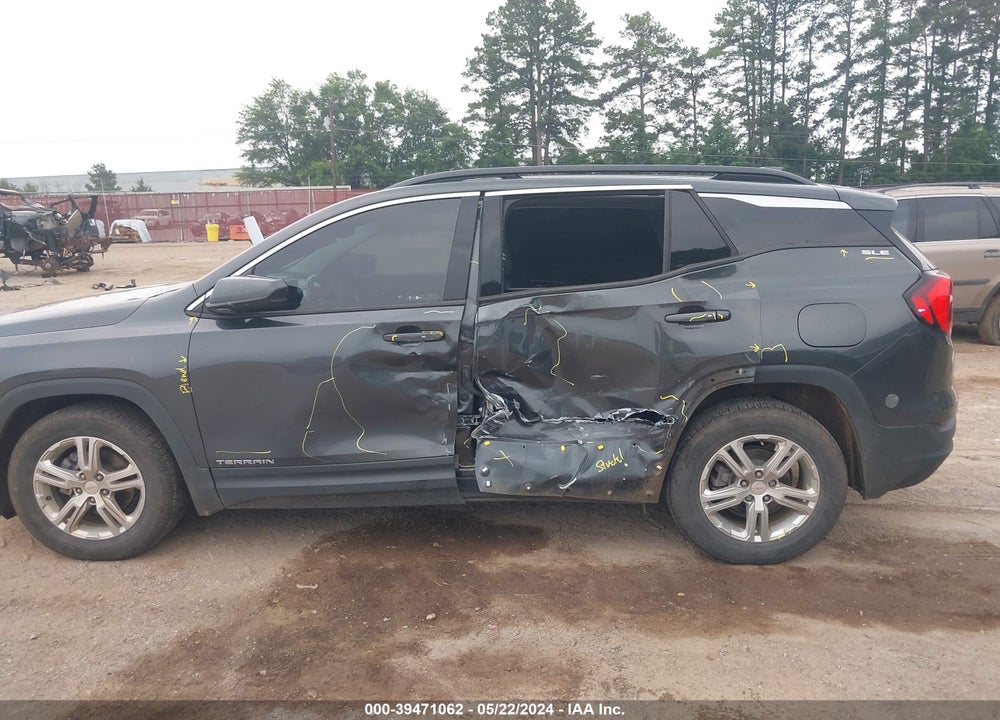 2018 GMC TERRAIN SLE VIN: 3GKALMEV1JL390185