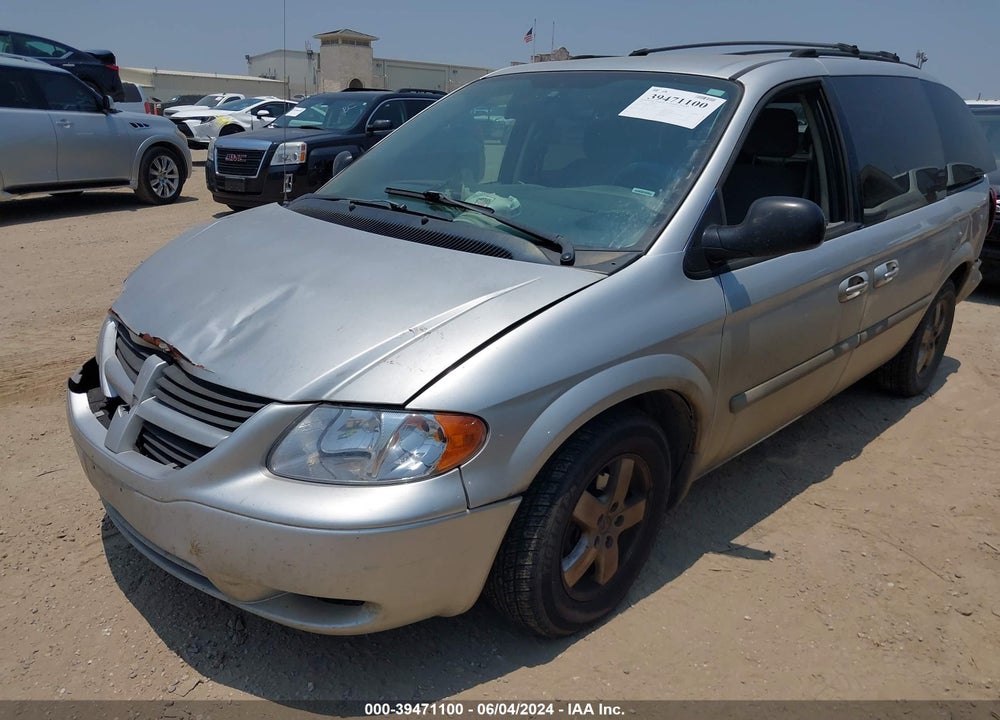 2007 DODGE CARAVAN SXT VIN: 1D8GP45R37B146787
