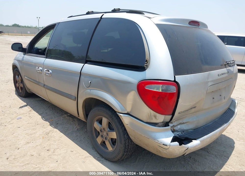 2007 DODGE CARAVAN SXT VIN: 1D8GP45R37B146787