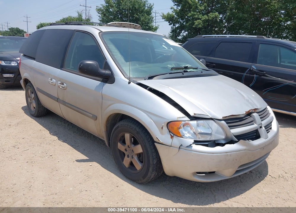 2007 DODGE CARAVAN SXT VIN: 1D8GP45R37B146787