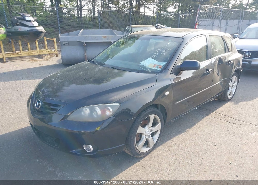 2004 MAZDA 3 S VIN: JM1BK343241113554