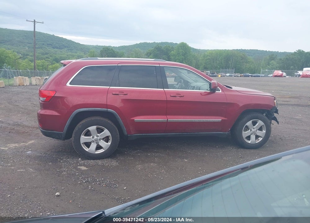 2012 JEEP GRAND CHEROKEE LAREDO VIN: 1C4RJFAG1CC183642