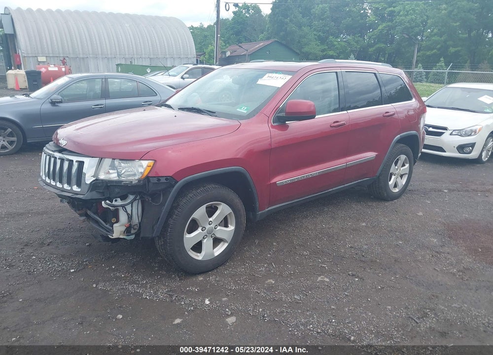 2012 JEEP GRAND CHEROKEE LAREDO VIN: 1C4RJFAG1CC183642
