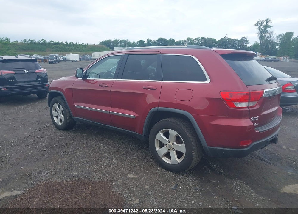 2012 JEEP GRAND CHEROKEE LAREDO VIN: 1C4RJFAG1CC183642