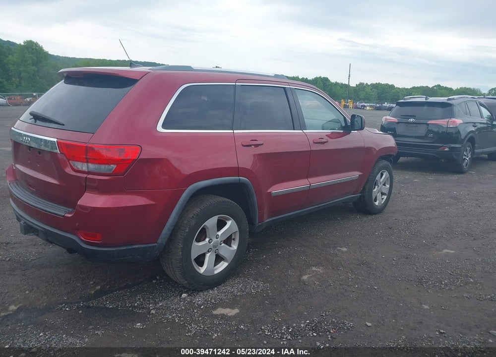 2012 JEEP GRAND CHEROKEE LAREDO VIN: 1C4RJFAG1CC183642