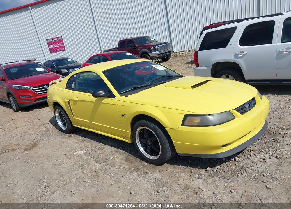 2002 FORD MUSTANG GT VIN: 1FAFP42X52F240867