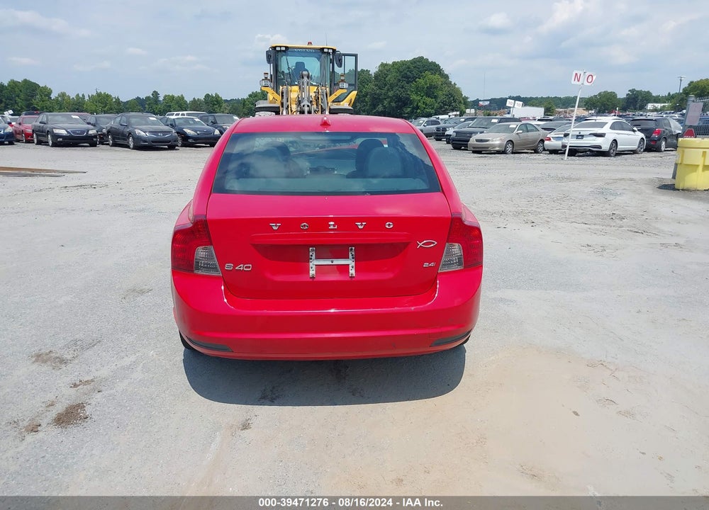 2010 VOLVO S40 2.4I VIN: YV1382MS8A2488983