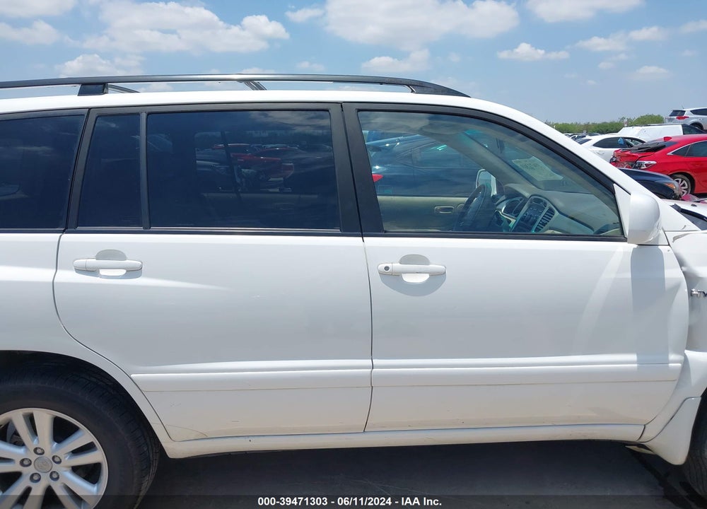 2006 TOYOTA HIGHLANDER HYBRID V6 VIN: JTEDW21A560013396