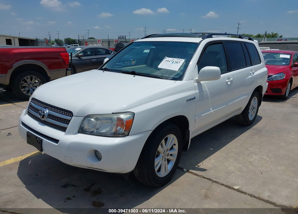 2006 TOYOTA HIGHLANDER HYBRID V6 VIN: JTEDW21A560013396
