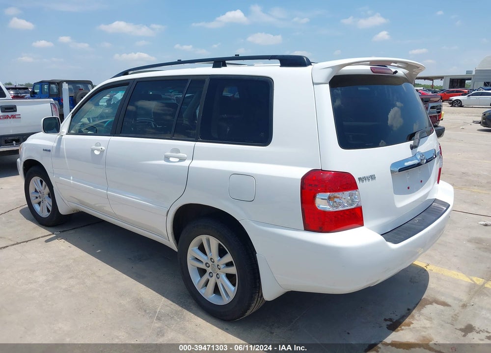 2006 TOYOTA HIGHLANDER HYBRID V6 VIN: JTEDW21A560013396