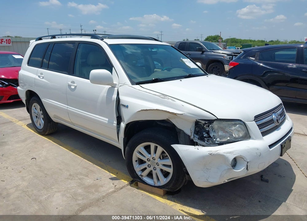 2006 TOYOTA HIGHLANDER HYBRID V6 VIN: JTEDW21A560013396
