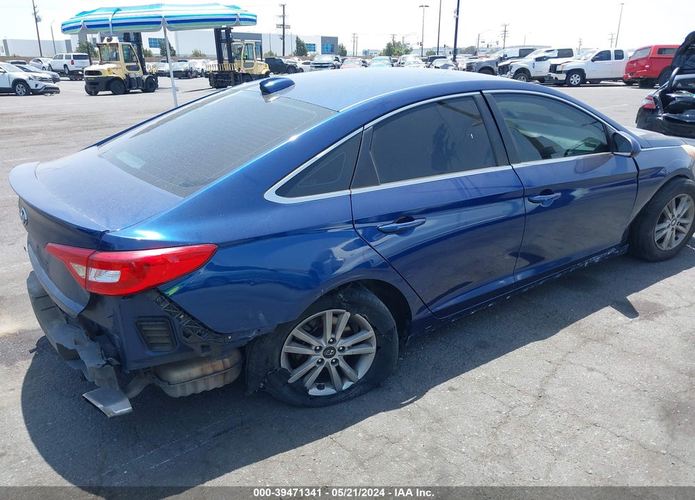 2016 HYUNDAI SONATA SE VIN: 5NPE24AF7GH266333