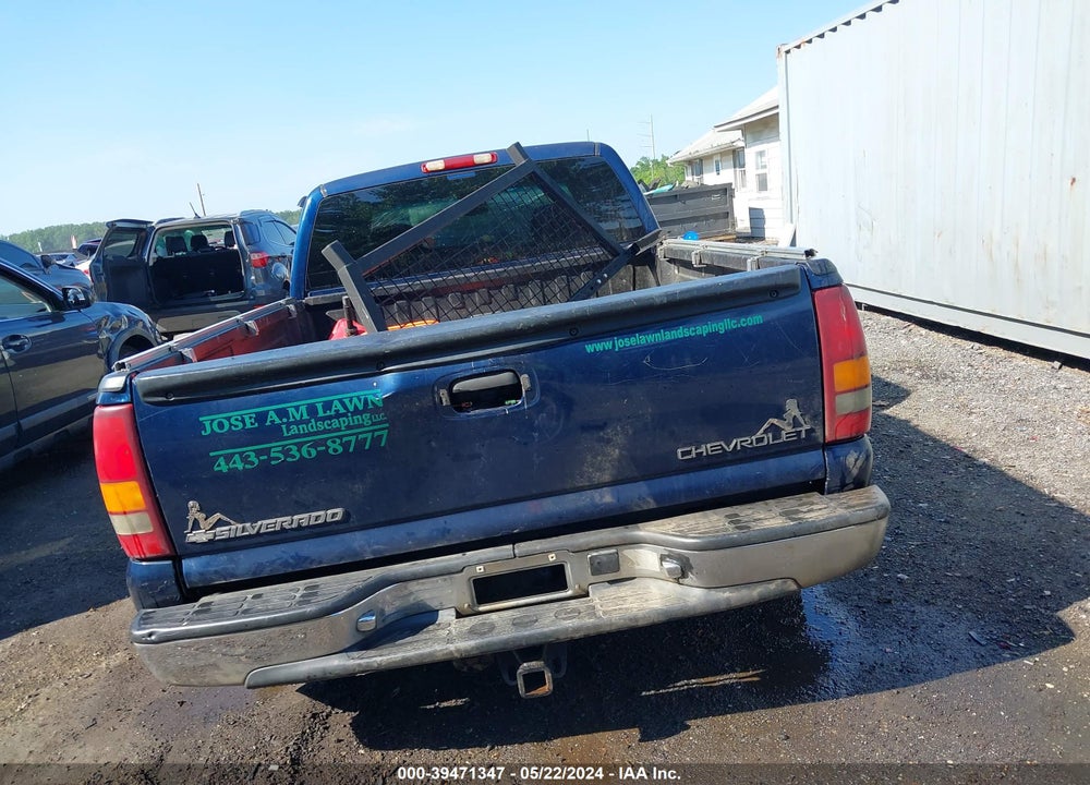2000 CHEVROLET SILVERADO 1500 LS VIN: 1GCEK19TXYE375993