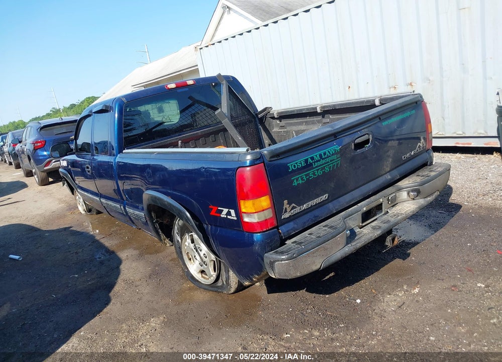2000 CHEVROLET SILVERADO 1500 LS VIN: 1GCEK19TXYE375993