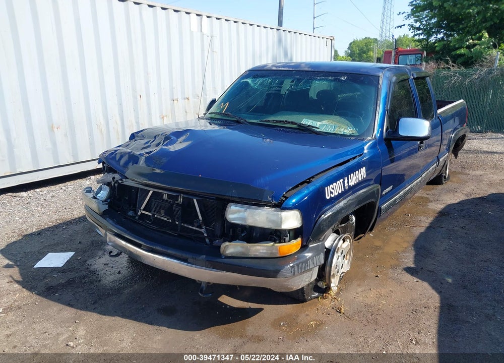 2000 CHEVROLET SILVERADO 1500 LS VIN: 1GCEK19TXYE375993