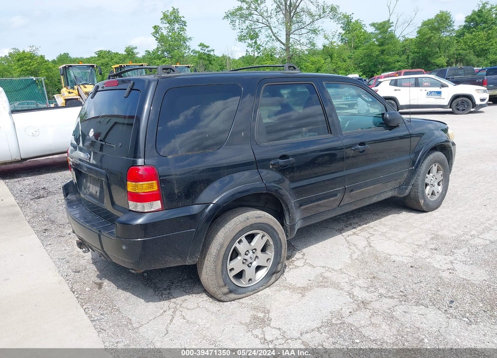 2005 FORD ESCAPE LIMITED VIN: 1FMYU041X5KA87083