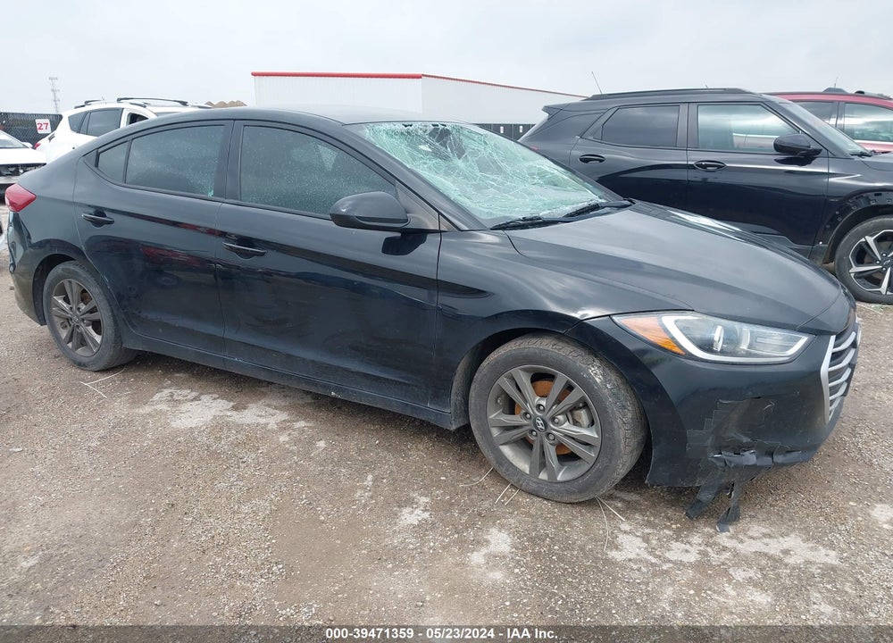 2018 HYUNDAI ELANTRA SEL VIN: 5NPD84LF0JH263112